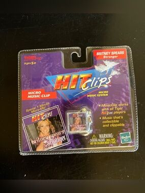 vintage 2000 NIP Britney Spears Hit Clips Stronger- micro music clip